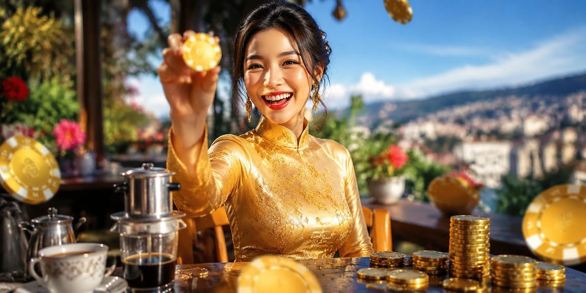Người mặc áo dài Đà Lạt tham gia trải nghiệm giải trí cá cược