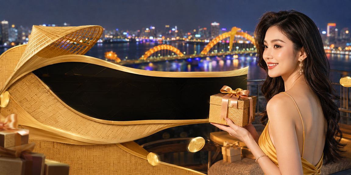 Người dùng Đà Nẵng với nón lá trải nghiệm nền tảng giải trí